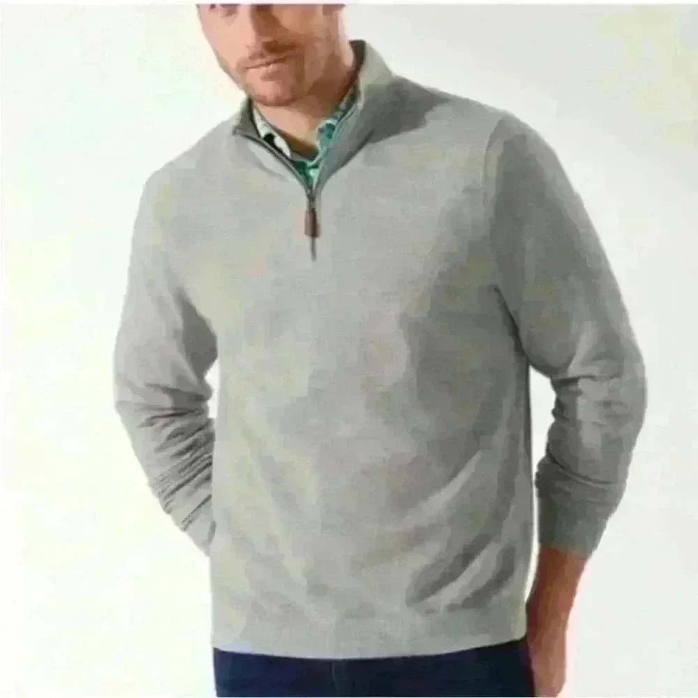 Tommy Bahama half zip cotton pullover XL - Picture 1 of 5
